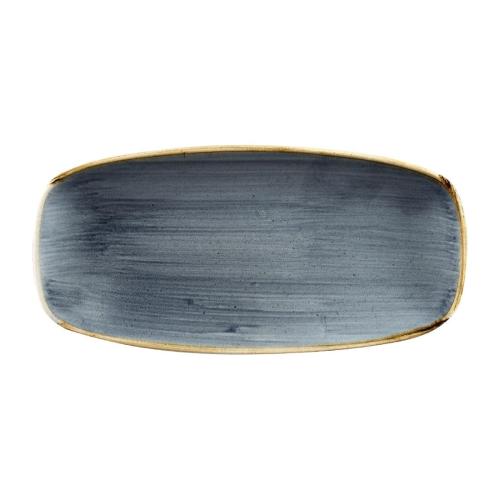 Churchill Stonecast Blueberry Chefs Oblong Plate 26.9x12.7cm (Box 12) (Direct)