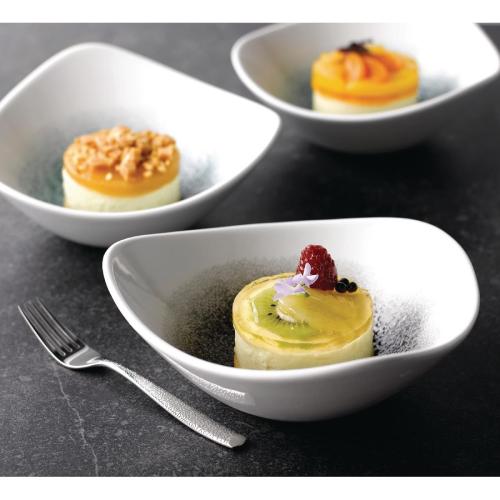 Churchill Studio Prints Raku Quartz Black Triangle Bowl 18.5cm (Box 12) (Direct)