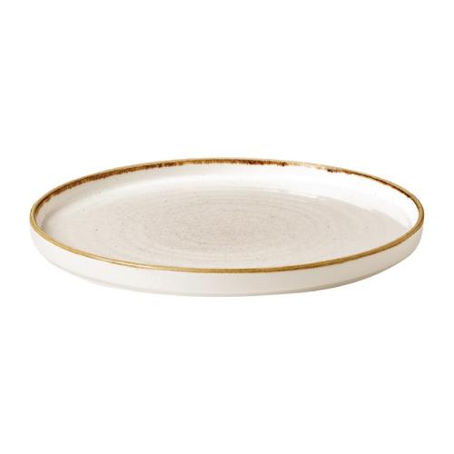 Churchill Stonecast Barley White Walled Chefs Plate 26cm (Box 6) (Direct)