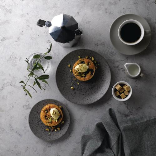 Churchill Menu Shades Caldera Flint Grey Coupe Plate 27cm (Box 6) (Direct)