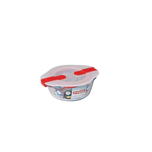 Pyrex Cook & Heat Round Dish with Lid - 150mm dia 350ml