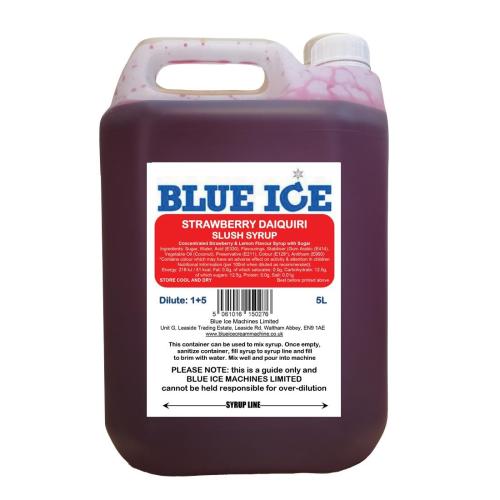 Blue Ice Slush Mix Strawberry Daiquiri Flavour - 5Ltr