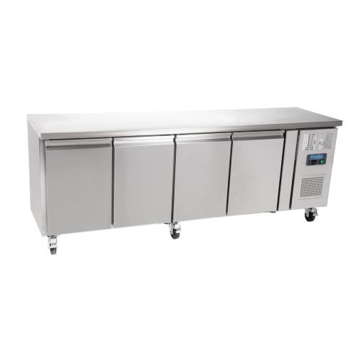 Polar U-Series Four Door Counter Fridge - 449Ltr
