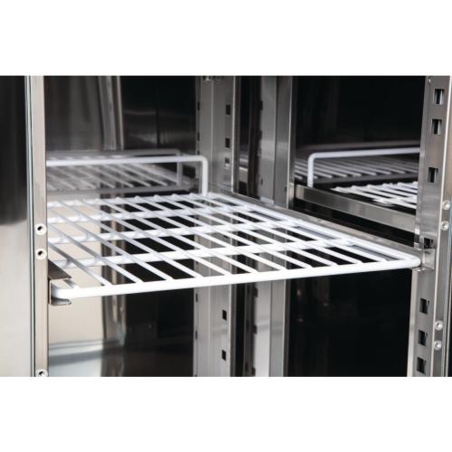 Polar U-Series Four Door Counter Fridge - 449Ltr