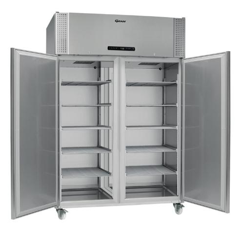 Gram Plus 2 Door 1400Ltr Cabinet Freezer R290 (StSt Ext Alu In)(Direct)