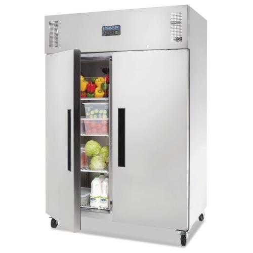 Polar G-Series Upright Double Door Fridge - 1200Ltr