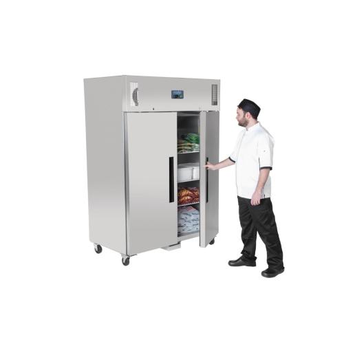 Polar G-Series Upright Double Door Freezer - 1200Ltr