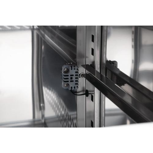 Polar U-Series Triple Door Counter Fridge - 417Ltr