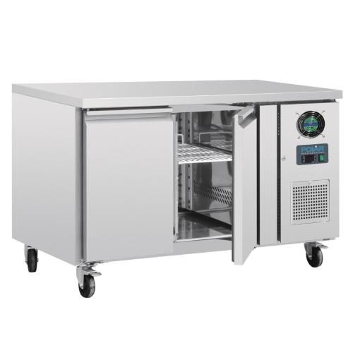 Polar U-Series Double Door Counter Freezer - 282Ltr