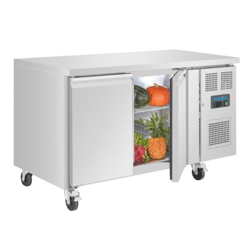 Polar U-Series Double Door Counter Freezer - 282Ltr