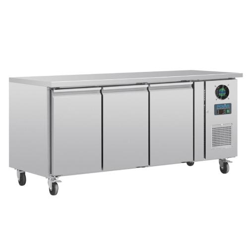 Polar U-Series Triple Door Counter Freezer - 417Ltr