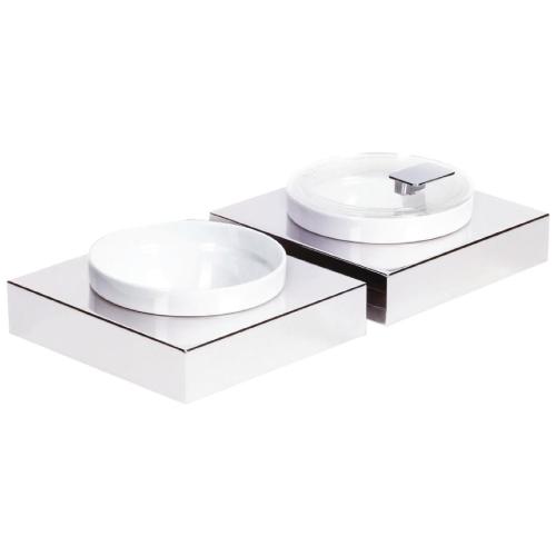 APS Buffet-Bowl Box Square Small Base only St/St 18/10