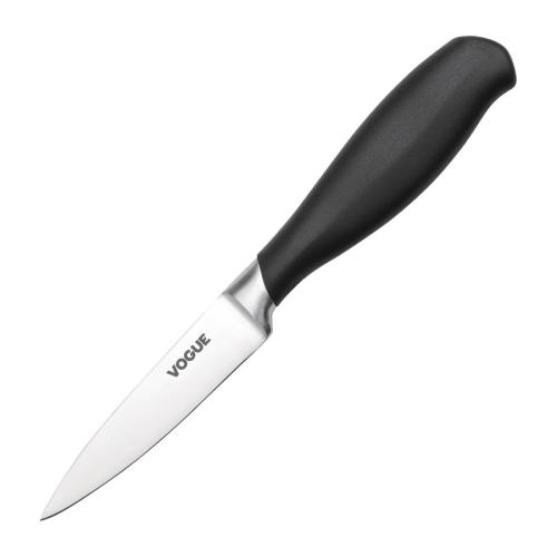 Vogue Soft Grip Paring Knife St/St - 89mm 3 1/2"