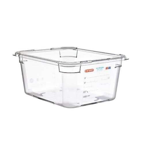 Araven PC GN Containers - 1/2 100mm 6Ltr