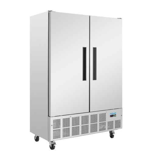 Polar G-Series Double Door Slimline Fridge - 960Ltr