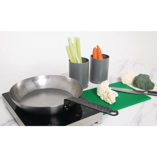 Vogue Induction Frying Pan Carbon Steel - 300mm 12"