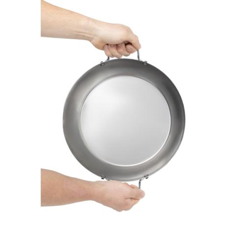 Vogue Paella Pan Carbon Steel - 325mm 13"
