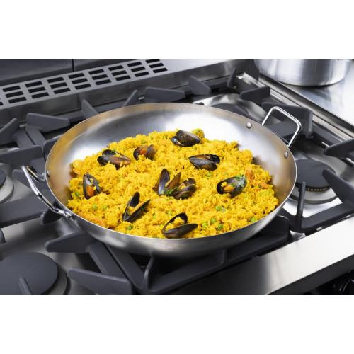 Vogue Paella Pan Carbon Steel - 400mm 16"