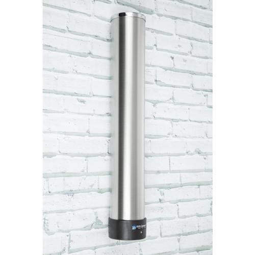 San Jamar Pull-type wall-mounted Cup Dispenser St/St - 6-10oz