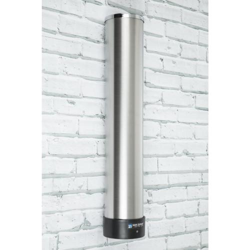 San Jamar Pull-type Wall-mounted Cup Dispenser St/St - 12-24oz