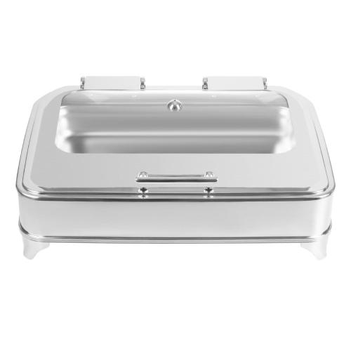 Olympia Electric Chafer Rectangular Glass Lid - 280 watt