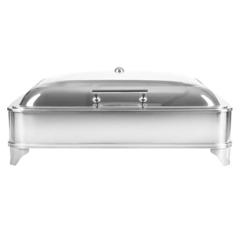 Olympia Electric Chafer Rectangular Glass Lid - 280 watt