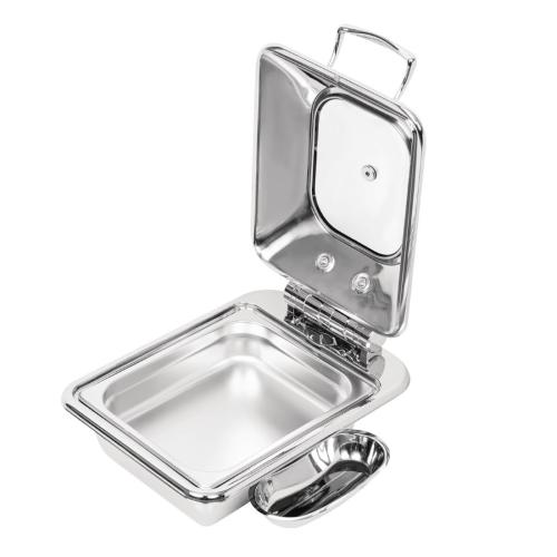 Olympia Induction Chafer 1/2 Glass Lid