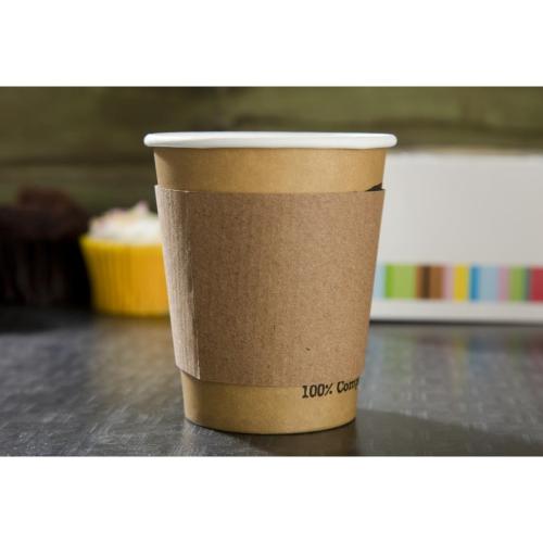 Fiesta Recyclable Cup Sleeve for 8oz Cup (Pack 1000)