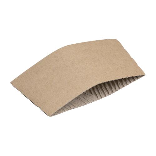 Fiesta Recyclable Cup Sleeve for 12oz/16oz Hot Cup (Pack 1000)