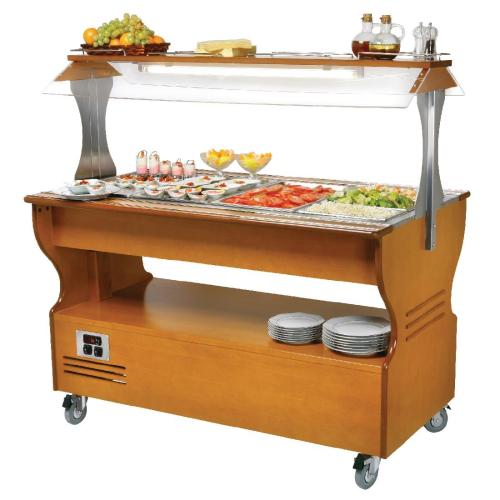 Roller Grill Chilled Salad Bar Light SB40F (Direct)