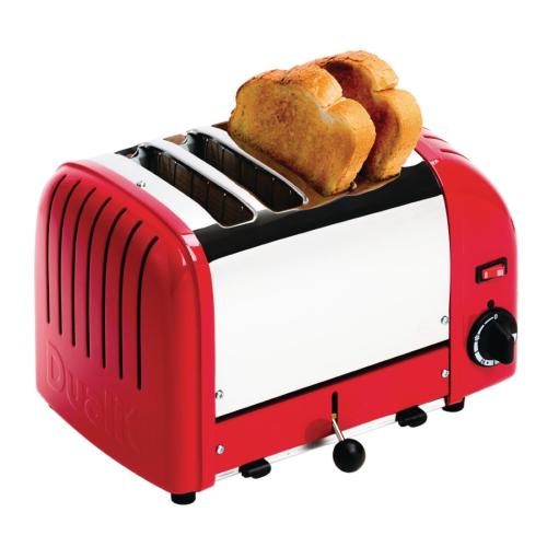 Dualit Vario Toaster 4 Slot Red (B2B)