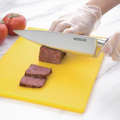 Vogue Soft Grip Chef's Knife St/St - 203mm 8"