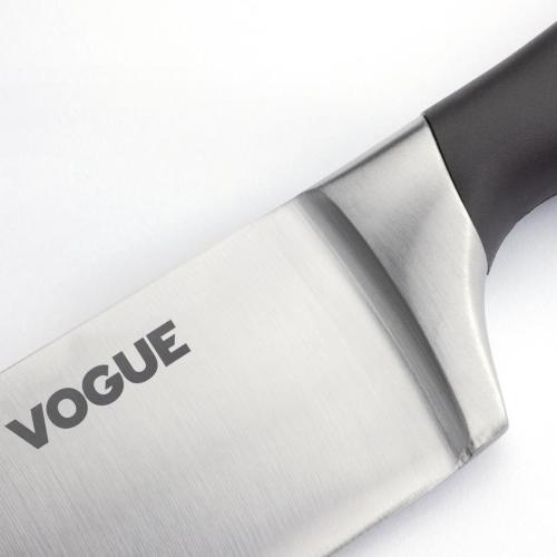 Vogue Soft Grip Chef's Knife St/St - 203mm 8"