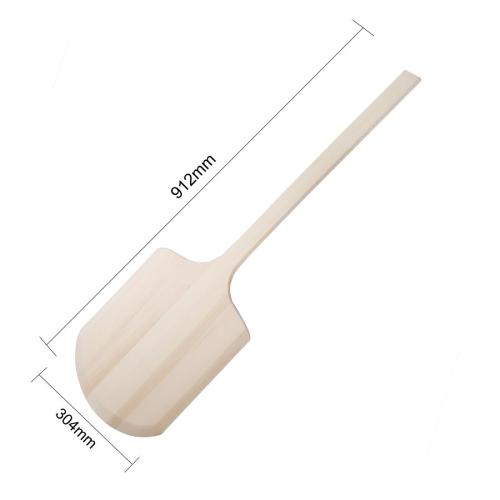 Vogue Wooden Pizza Peel - 305x405mm 12x14" Blade Overall 965mm 36"