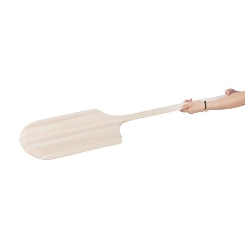 Vogue Wooden Pizza Peel - 355x405mm 14x16" Blade Overall 1066mm 42"