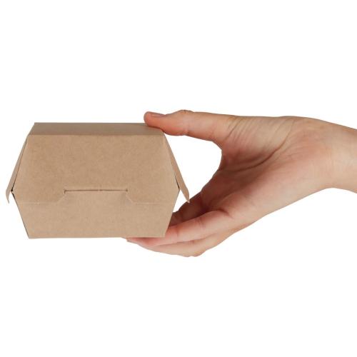 Colpac Kraft Natural Burger Boxes Standard (Case 250)