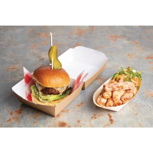 Colpac Kraft Natural Burger Boxes Standard (Case 250)