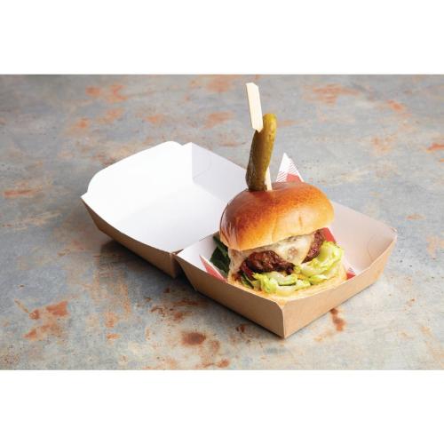 Colpac Kraft Natural Burger Boxes Standard (Case 250)