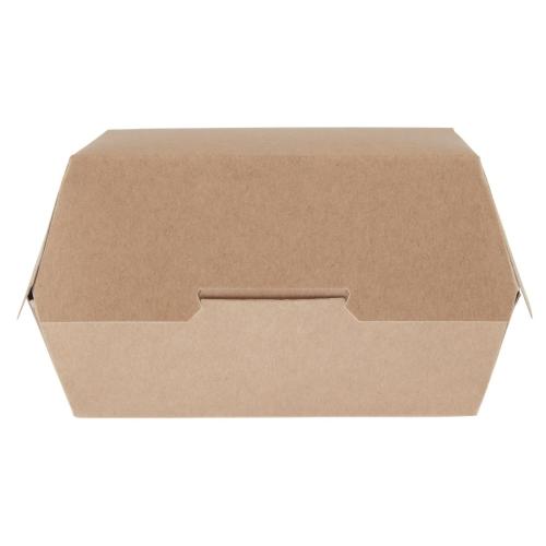 Colpac Kraft Natural Burger Boxes Large (Case 250)