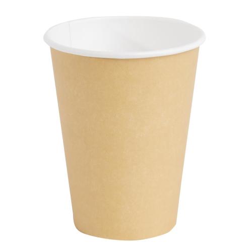 Fiesta Recyclable Hot Cup Single Wall Kraft 12oz (Box 1000)  FSC Mix