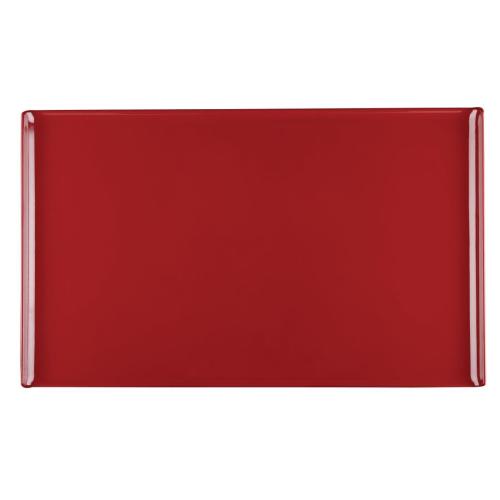 Alchemy Buffet Red Melamine Rectangular Tray - 530x325mm (Box 2) (Direct)