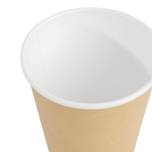 Fiesta Recyclable Hot Cup Single Wall Kraft 12oz (Box 1000)  FSC Mix
