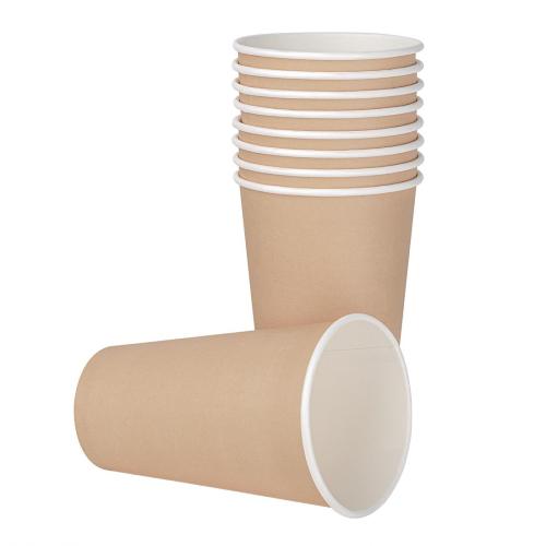 Fiesta Recyclable Hot Cup Single Wall Kraft - 16oz (Box 1000)  FSC Mix