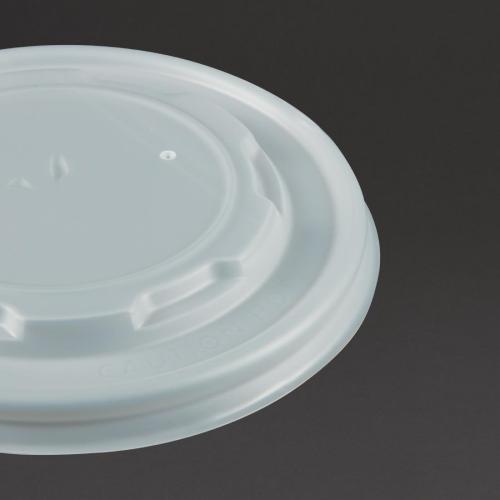 Compostable Lid to fit GF046 GF047 (Case 500)