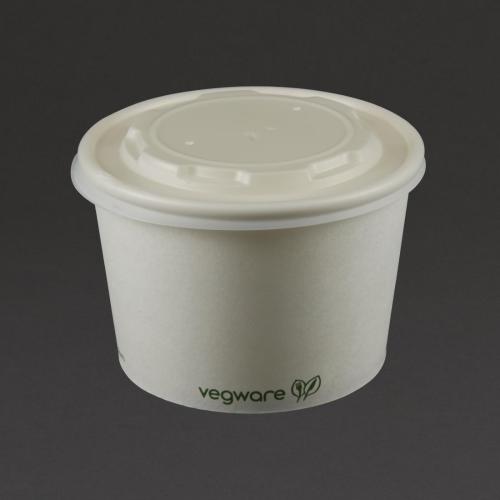 Compostable Lid to fit GF046 GF047 (Case 500)