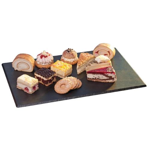 Melamine Slate Effect Display Platter - GN 1/1