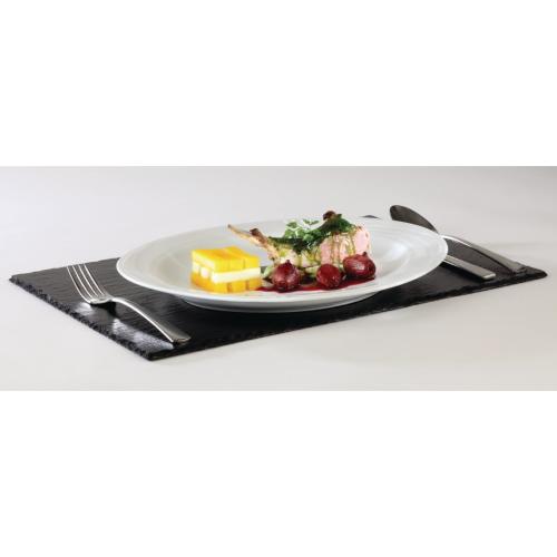 Melamine Slate Effect Display Platter - GN 1/2