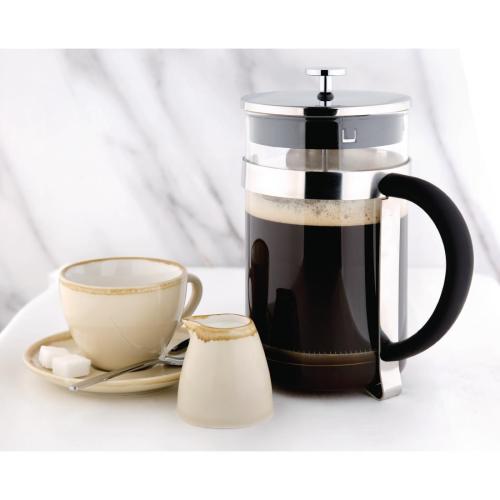 Olympia Contemporary Cafetiere St/St - 12 cup 1500ml 50.7fl oz