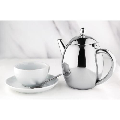 Olympia Richmond Teapot St/St - 1Ltr 33.8fl oz