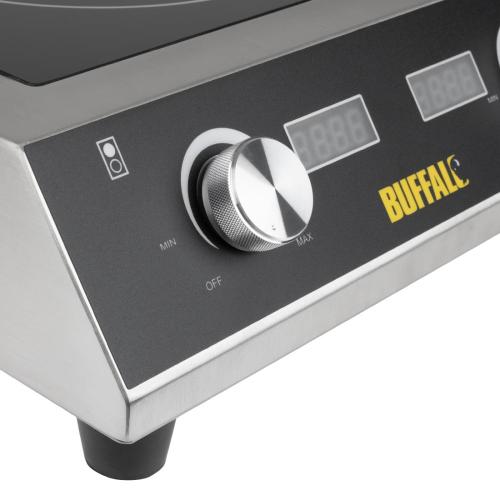 Buffalo Heavy Duty Double Induction Hob - 7kW